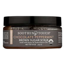 Load image into Gallery viewer, Soothing Touch Scrub - Organic - Sugar - Chocolate Peppermint Brown Sugar - 8 Oz