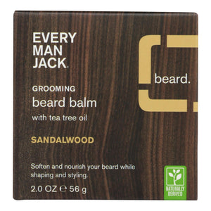 Every Man Jack - Beard Balm Sandalwood - 1 Each - 2 Oz