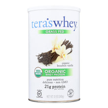 Load image into Gallery viewer, Teras Whey Protein Powder - Whey - Organic - Bourbon Vanilla - 12 Oz