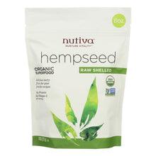 Load image into Gallery viewer, Nutiva Certified Organic Hempseed - Shelled - 8 Oz - Case Of 6