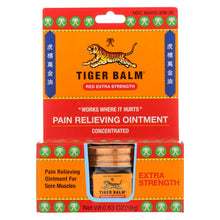Load image into Gallery viewer, Tiger Balm Extra Strength Pain Relieving Ointment - 0.63 Oz - Case Of 6