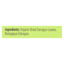 Load image into Gallery viewer, Spicely Organics - Organic Tarragon - Case Of 6 - 0.1 Oz.
