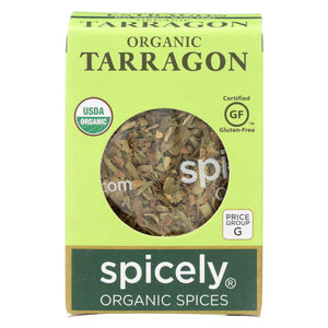 Spicely Organics - Organic Tarragon - Case Of 6 - 0.1 Oz.