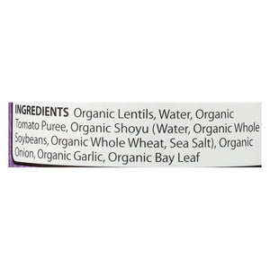 Eden Foods Organic Lentils With Onion And Bay Leaf - Case Of 12 - 15 Oz.