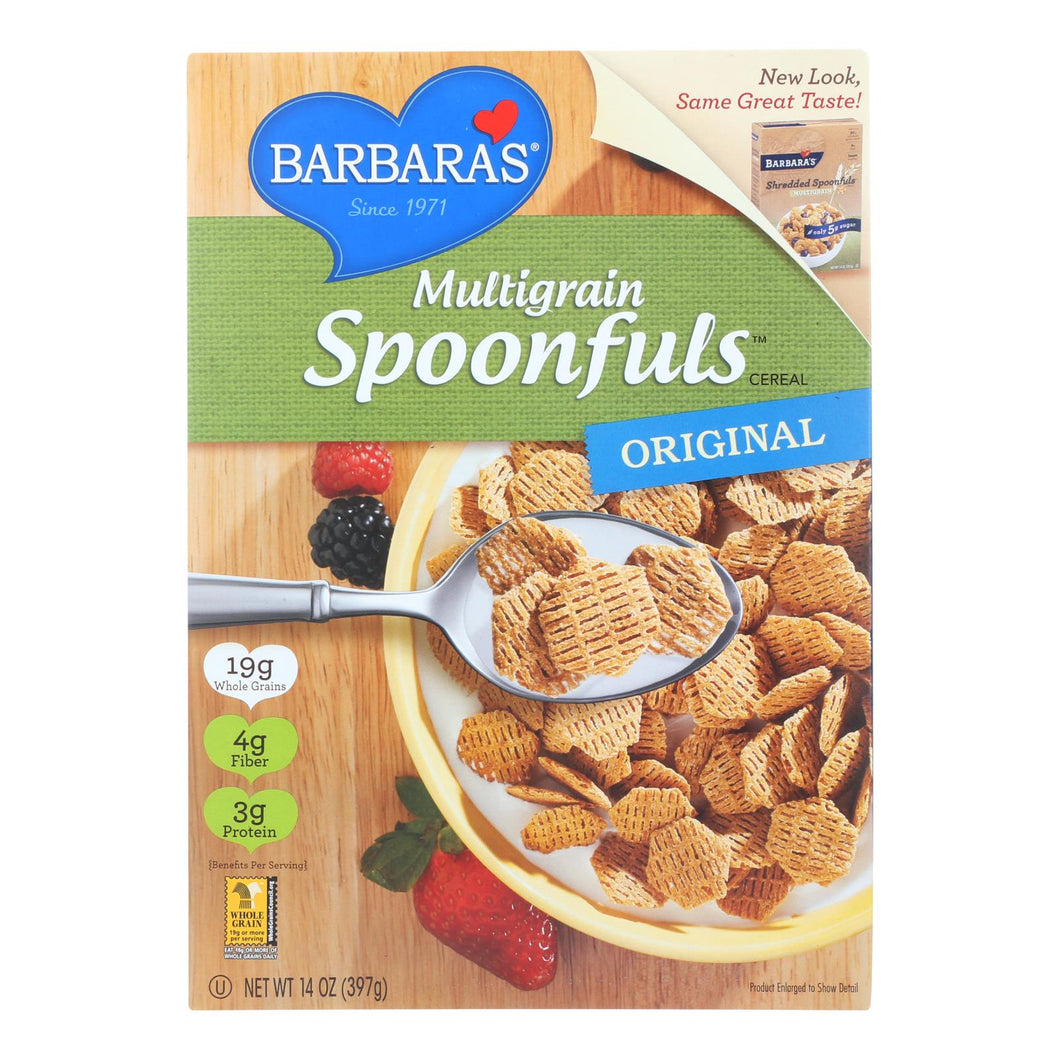 Barbara's Bakery - Spoonfuls Cereal - Multigrain - Case Of 12 - 14 Oz.