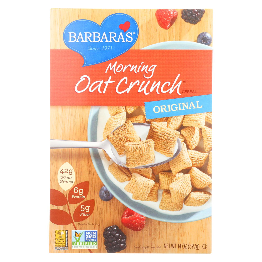 Barbara's Bakery - Morning Oat Crunch Cereal - Original - Case Of 12 - 14 Oz.