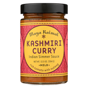 Maya Kaimal Indian Simmer Sauce Kashmiri Curry - Case Of 6 - 12.5 Oz.