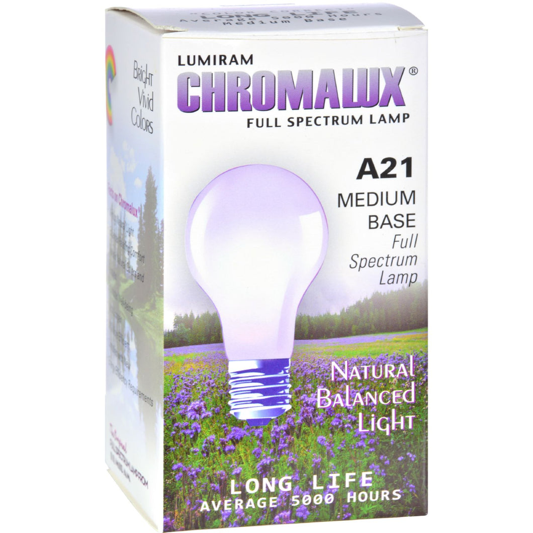Chromalux - Light Bulb Std Clear - 1 Each - 1 Ct