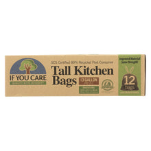 Load image into Gallery viewer, If You Care Tall Kitchen - Trash Bag - Case Of 12 - 12 Count
