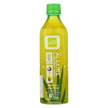 Load image into Gallery viewer, Alo Original Allure Aloe Vera Juice Drink - Mangosteen And Mango - Case Of 12 - 16.9 Fl Oz.