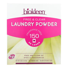 Load image into Gallery viewer, Biokleen Laundry Powder - Free And Clear - 10 Lb