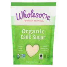 Load image into Gallery viewer, Wholesome Sweeteners Sugar - Organic - Milled - Unrefined - Case Of 12 Lbs