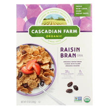 Load image into Gallery viewer, Cascadian Farm Organic Cereal - Raisin Bran - Case Of 10 - 12 Oz