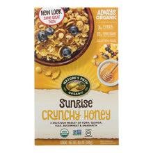 Load image into Gallery viewer, Nature&#39;s Path Organic Sunrise Cereal - Crunchy Honey - Case Of 12 - 10.6 Oz.