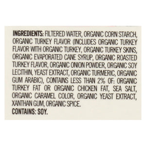 Imagine Foods Organic Roasted Turkey Gravy  - Case Of 12 - 13.5 Fz