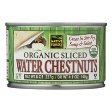 Load image into Gallery viewer, Native Forest Organic Sliced Water Chestnuts - Case Of 6 - 8 Oz