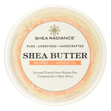 Load image into Gallery viewer, Shea Radiance Whipped Shea Butter With Apricot Oil  - 1 Each - 9.5 Oz