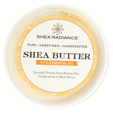 Load image into Gallery viewer, Shea Radiance Shea Butter With Essential Oil  - 1 Each - 7.5 Oz