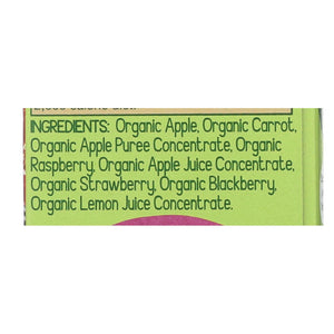 Gogo Squeez Bolder Berry Organic Fruit & Veggiez On The Go - Case Of 12 - 4-3.2 Oz