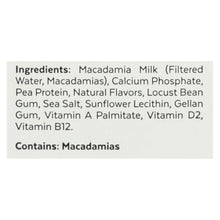 Load image into Gallery viewer, Milkadamia Milk - Unsweetened - Case Of 6 - 32 Fl Oz.