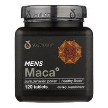Load image into Gallery viewer, Youtheory Dietary Supplement Men&#39;s Maca  - 1 Each - 120 Tab