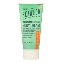 Load image into Gallery viewer, The Seaweed Bath Co - Body Cream Citrus Vanilla - 6 Oz
