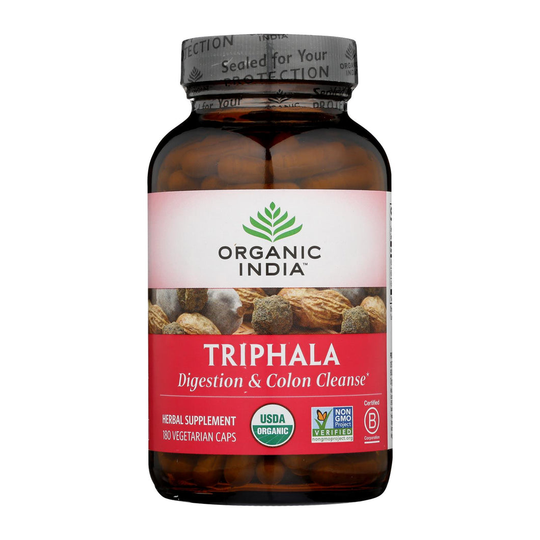 Organic India Triphala, Digestion & Colon Cleanse  - 1 Each - 180 Vcap