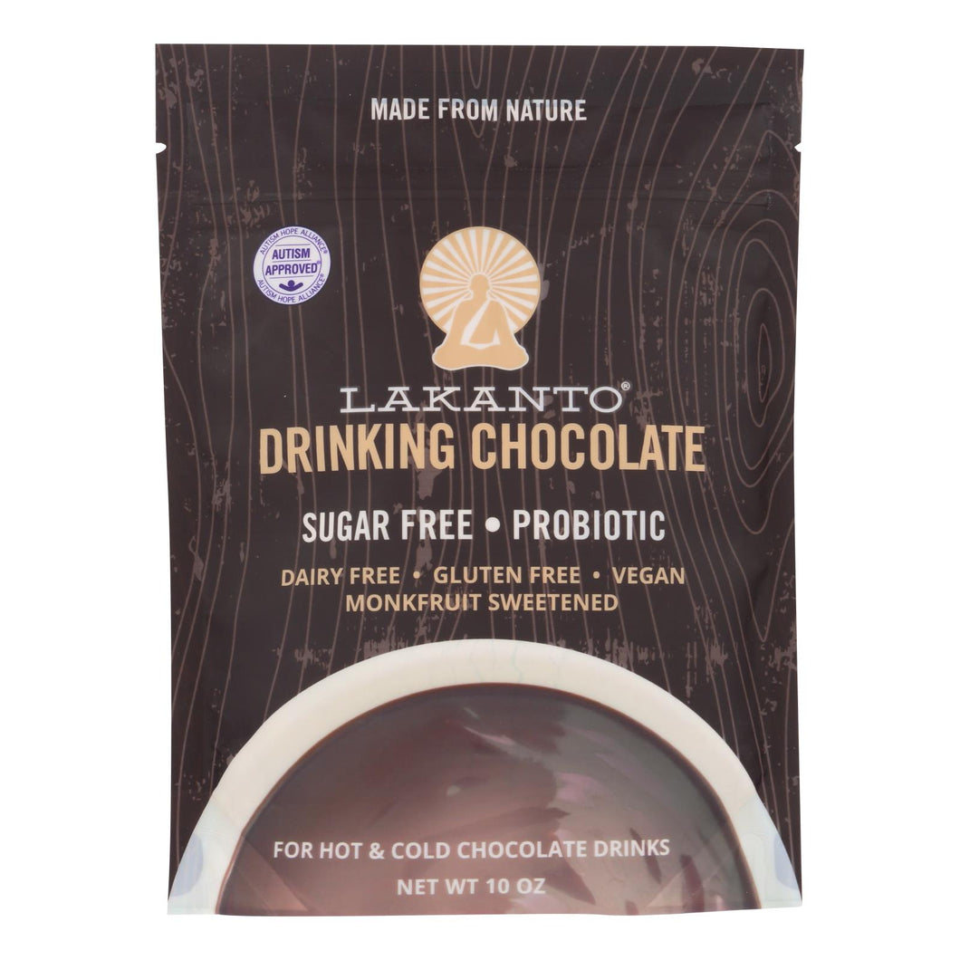 Lakanto Drinking Chocolate  - Case Of 8 - 10 Oz