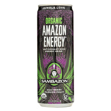 Load image into Gallery viewer, Sambazon Organic Amazon Energy Drink - Jungle Love - Case Of 12 - 12 Fl Oz