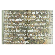 Load image into Gallery viewer, Morton And Bassett Italian Herb Blend - Case Of 3 - .8 Oz