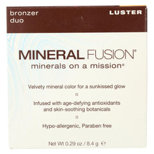 Load image into Gallery viewer, Mineral Fusion Luster Bronzer Duo  - 1 Each - .29 Oz