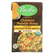 Load image into Gallery viewer, Pacific Natural Foods Chicken Noodle Soup - Case Of 12 - 17 Oz