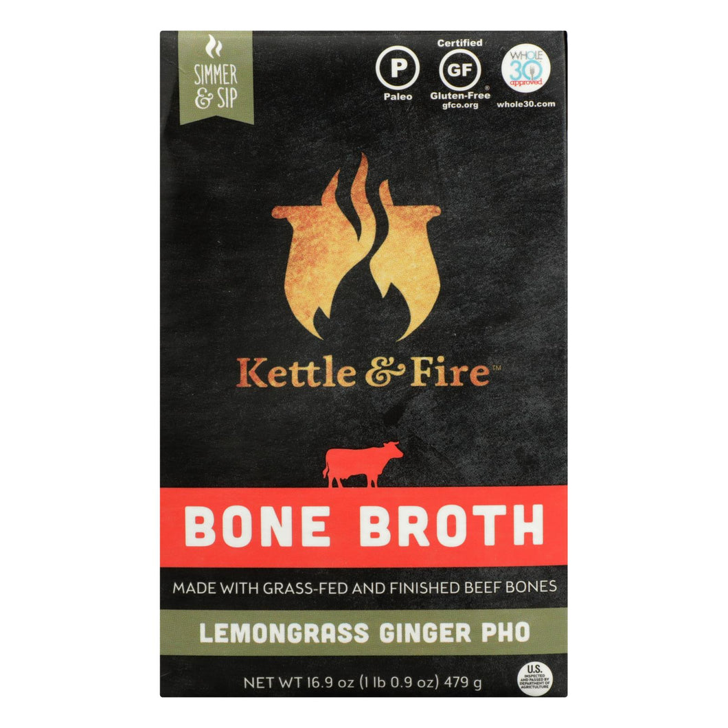 Kettle And Fire - Bone Broth Beef Pho - Case Of 6 - 16.9 Fz