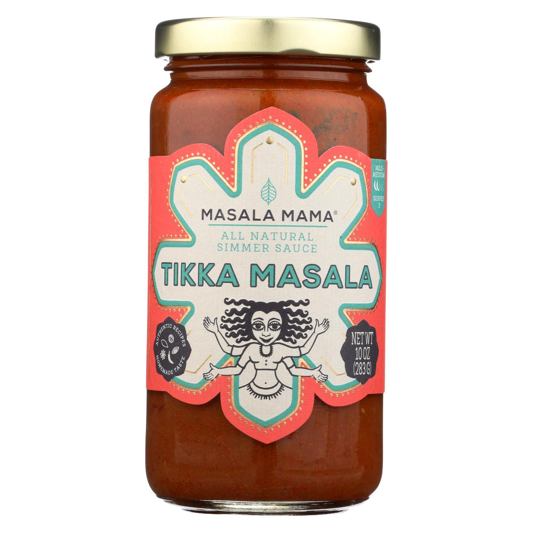 Masala Mama Simmer Sauce Tikka Masala - Case Of 6 - 10 Oz