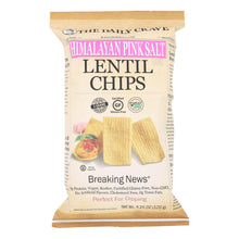 Load image into Gallery viewer, The Daily Crave - Lentil Chip Himln Pink Salt - Case Of 8 - 4.25 Oz