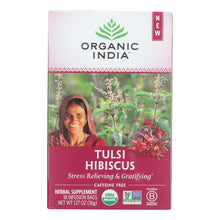 Load image into Gallery viewer, Organic India - Tulsi Hibiscus - Case Of 6 - 18 Ct