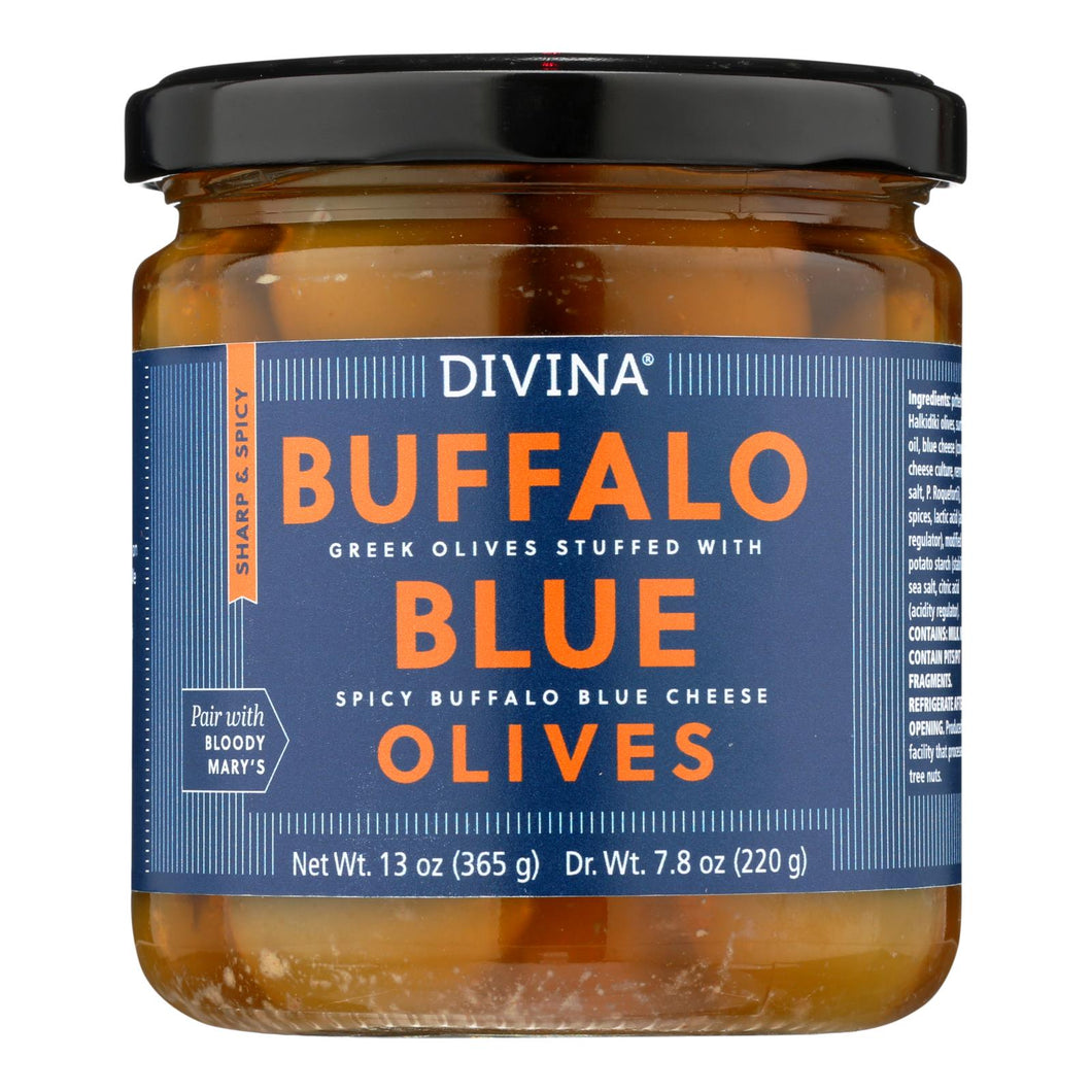 Divina - Olives Blue Buffalo - Case Of 6 - 7.8 Oz