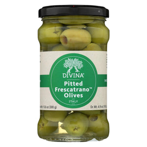 Divina - Olives Pitted Frescatrano - Case Of 6 - 4.9 Oz