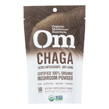 Load image into Gallery viewer, Om - Chaga Organic Powder 100grm - 1 Each - 3.5 Oz