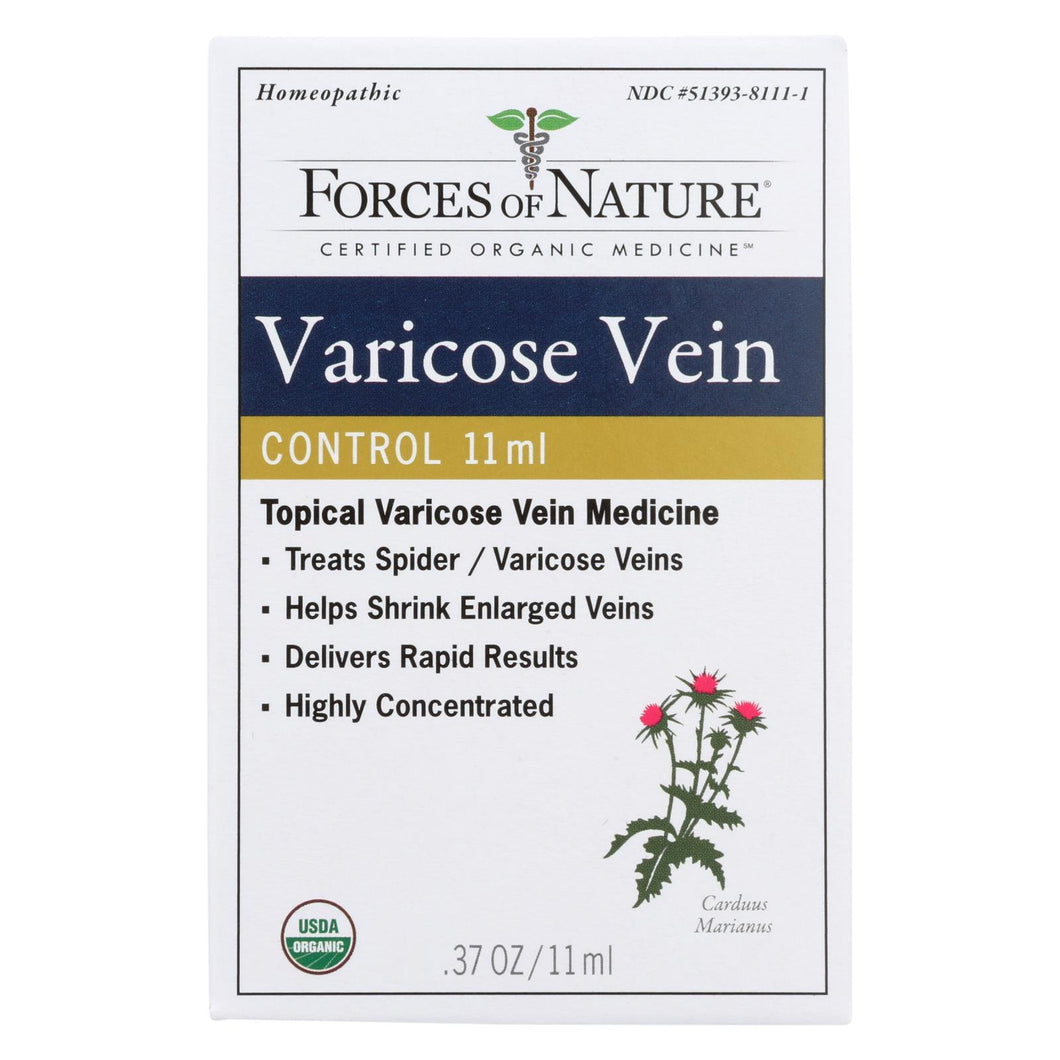 Forces Of Nature - Varicose Vein Control - 1 Each - 11 Ml