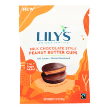 Load image into Gallery viewer, Lily&#39;s Sweets - Peanut Butter Cup Milk Chocolate - Case Of 12 - 3.2 Oz