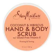 Load image into Gallery viewer, Shea Moisture - Hnd Body Scrub Coconut Hbiscus - 1 Each - 12 Oz