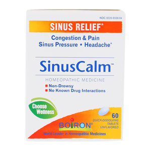 Boiron - Sinus Calm Sinus Relief - 1 Each - 60 Tab