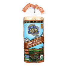 Load image into Gallery viewer, Lundberg Family Farms - Rice Cake Honey Nut - Case Of 6-9.6 Oz