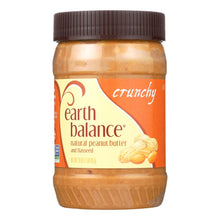Load image into Gallery viewer, Earth Balance Crunchy Peanut Butter And Flaxseed - Case Of 12 - 16 Oz.