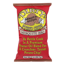 Load image into Gallery viewer, Dirty Chips - Potato Chips - Mesquite Bbq - Case Of 25 - 2 Oz.