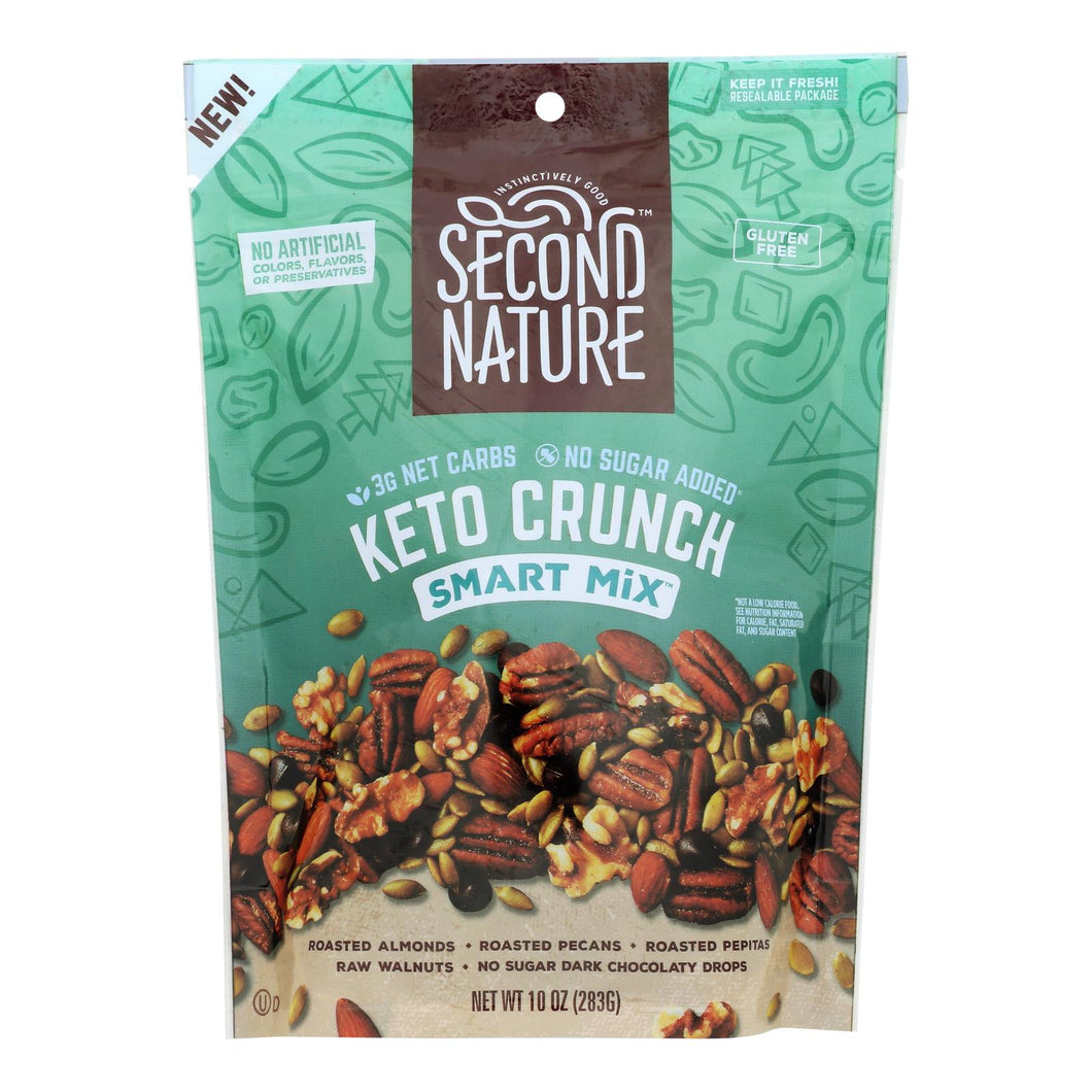 Second Nature - Nut Medley Keto Crunch - Case Of 6-10 Oz