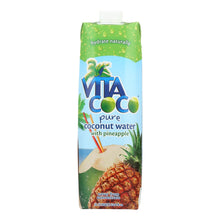 Load image into Gallery viewer, Vita Coco Coconut Water - With Pineapple - Case Of 12 - 1 Lt