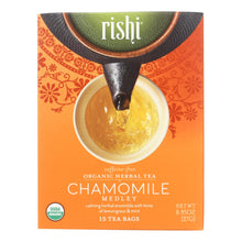 Load image into Gallery viewer, Rishi Herbal Blend - Chamomile Medley - Case Of 6 - 15 Bags