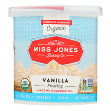 Load image into Gallery viewer, Miss Jones Baking Organic Frosting - Vanilla Buttercream - Case Of 6 - 320 Gram